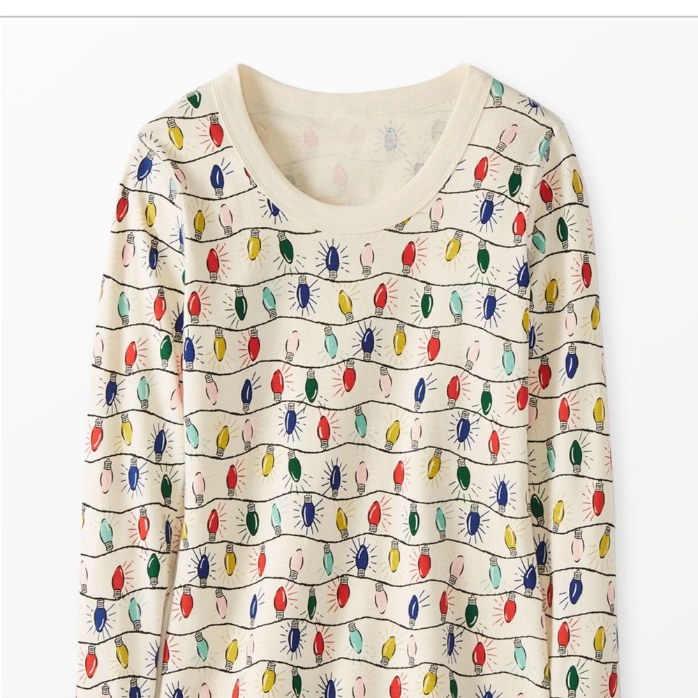 Hanna Andersson Cream Organic Cotton Sweater (L)